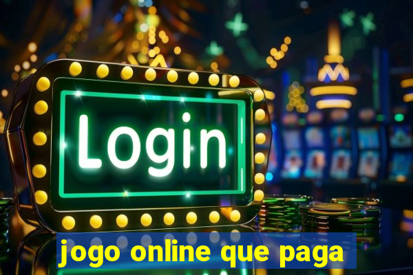 jogo online que paga