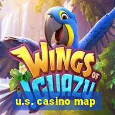 u.s. casino map