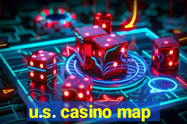 u.s. casino map