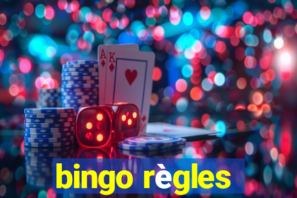 bingo règles