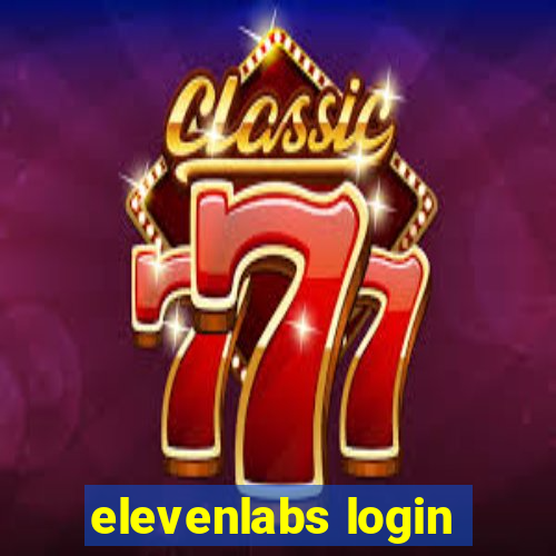 elevenlabs login