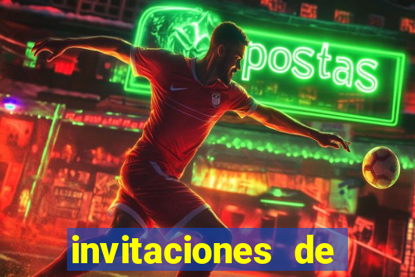 invitaciones de bingo para editar