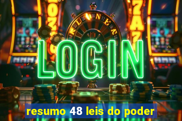 resumo 48 leis do poder