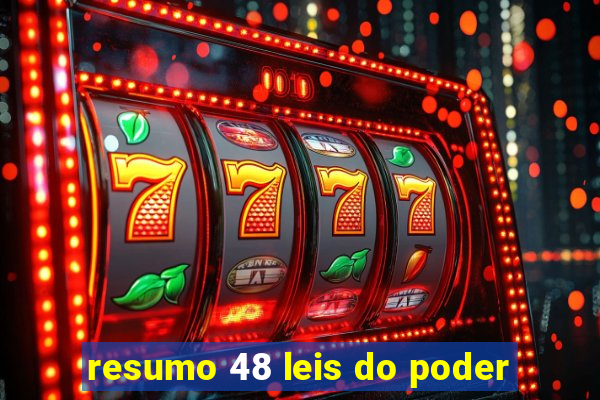 resumo 48 leis do poder