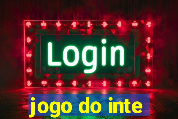 jogo do inte