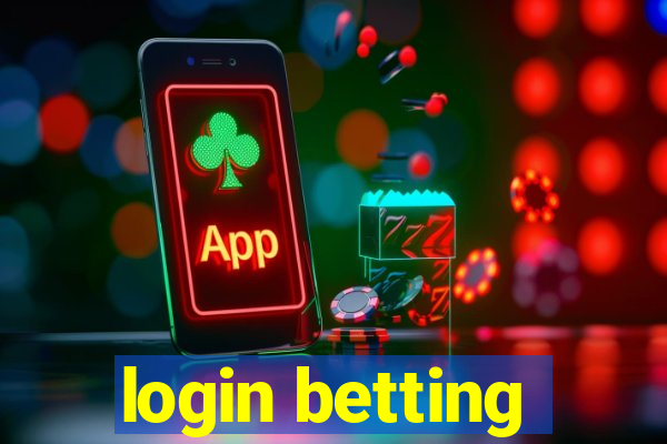 login betting