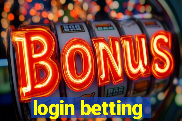 login betting