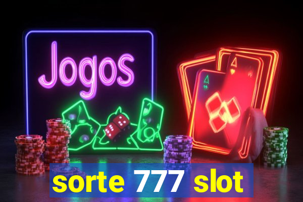 sorte 777 slot