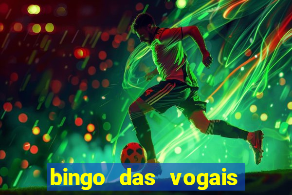 bingo das vogais colorido para imprimir