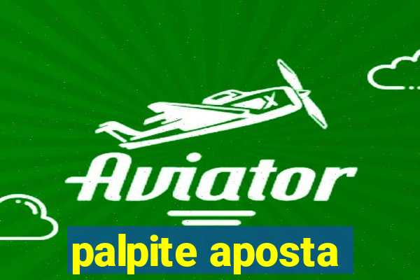 palpite aposta