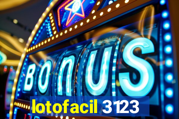 lotofacil 3123