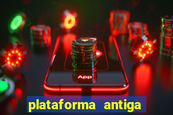 plataforma antiga de jogos