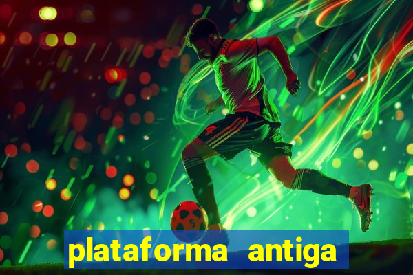 plataforma antiga de jogos