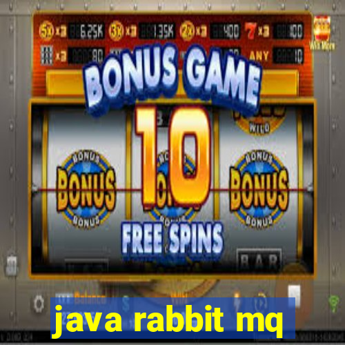 java rabbit mq