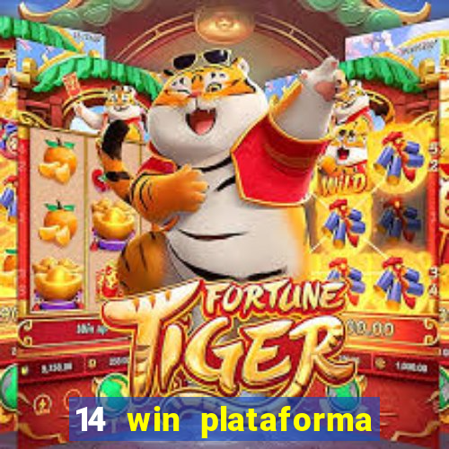 14 win plataforma de jogos