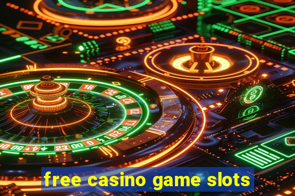 free casino game slots