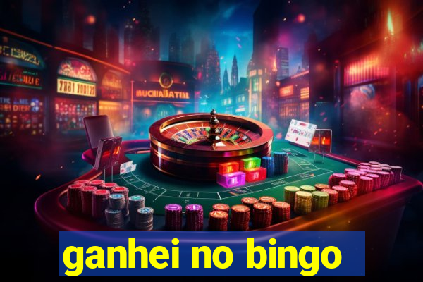 ganhei no bingo