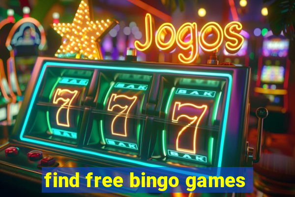 find free bingo games