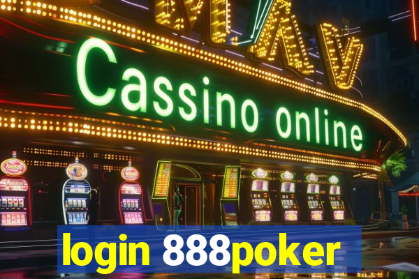 login 888poker