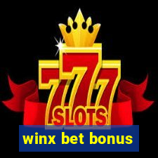 winx bet bonus