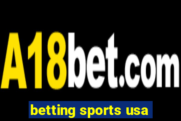 betting sports usa