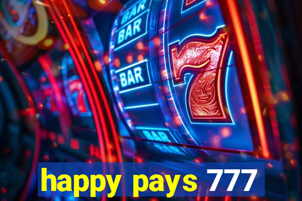 happy pays 777