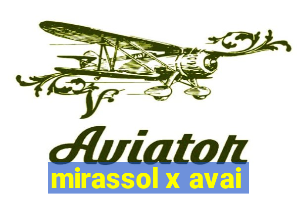 mirassol x avai