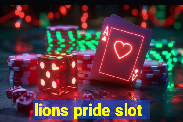 lions pride slot