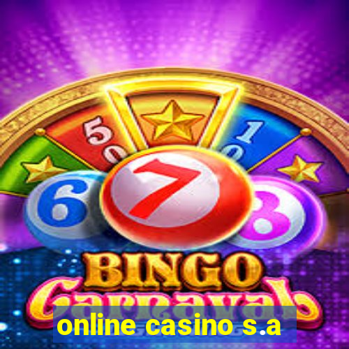 online casino s.a