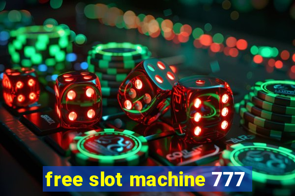 free slot machine 777