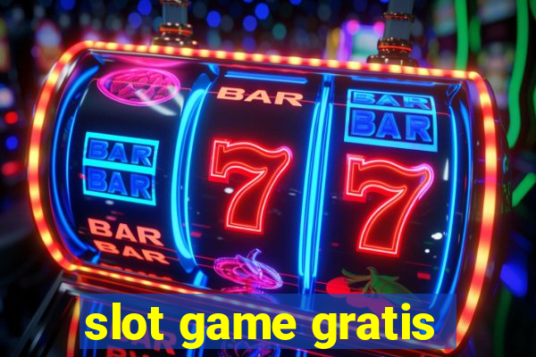 slot game gratis