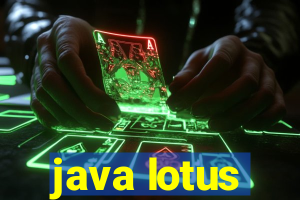 java lotus