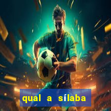 qual a sílaba t?nica de futebol