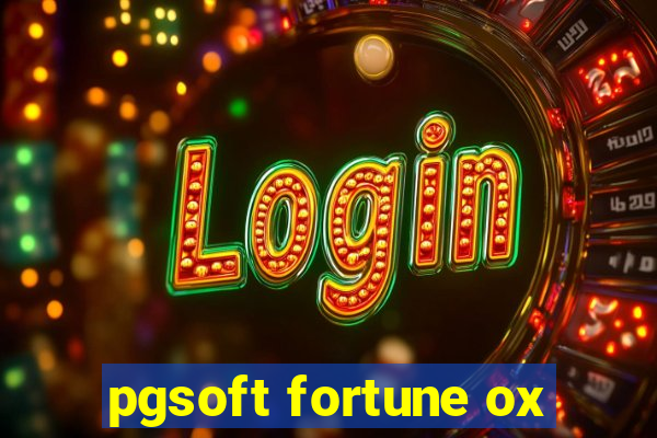 pgsoft fortune ox