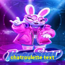 chatroulette text