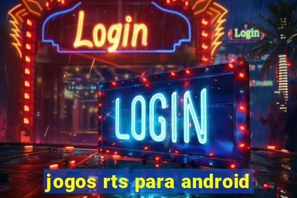 jogos rts para android