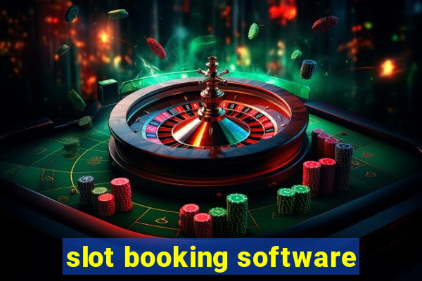 slot booking software