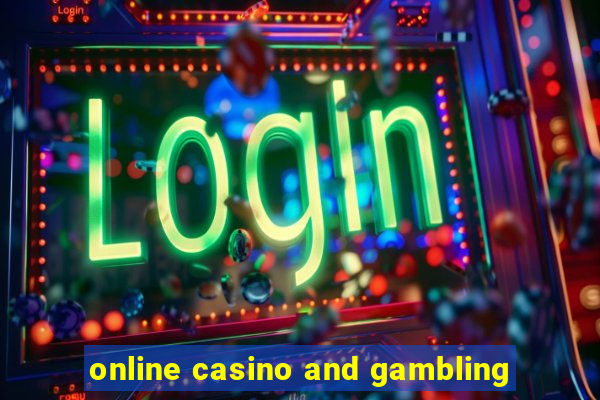 online casino and gambling