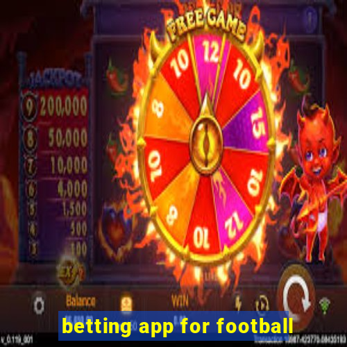 betting app for football