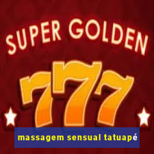 massagem sensual tatuapé