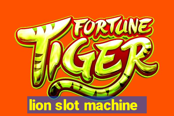 lion slot machine