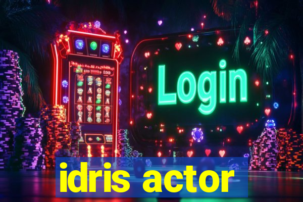 idris actor