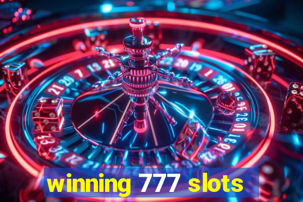 winning 777 slots