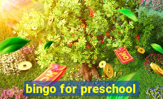 bingo for preschool