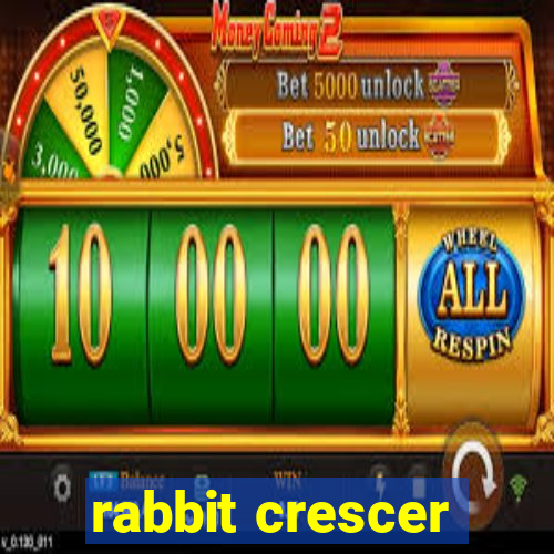 rabbit crescer