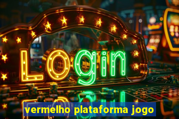 vermelho plataforma jogo