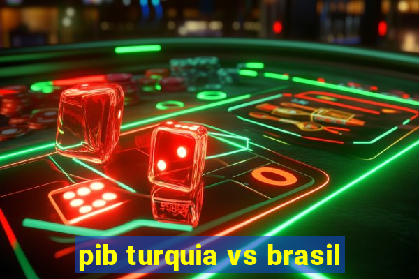 pib turquia vs brasil