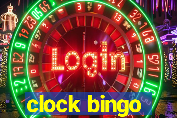 clock bingo