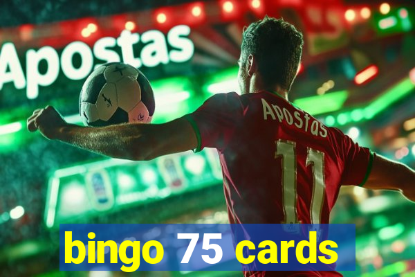 bingo 75 cards