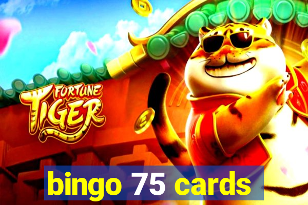 bingo 75 cards